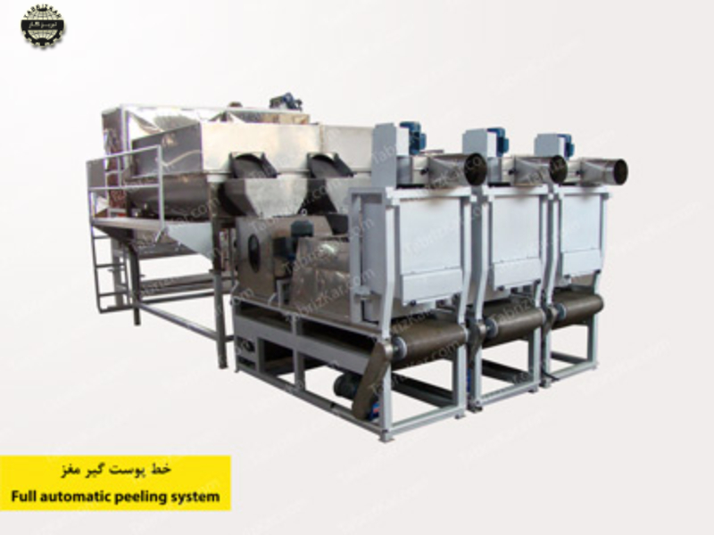 خط پوست گیر تمام اتوماتیک مغز